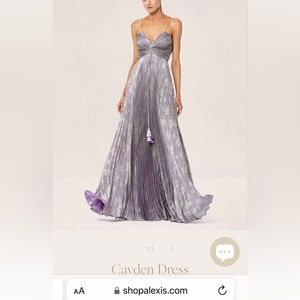 Alexis Purple Maxi Dress